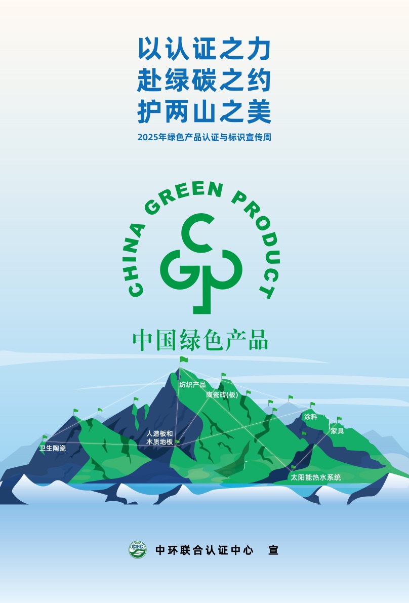2025年綠色產品宣傳周主題海報